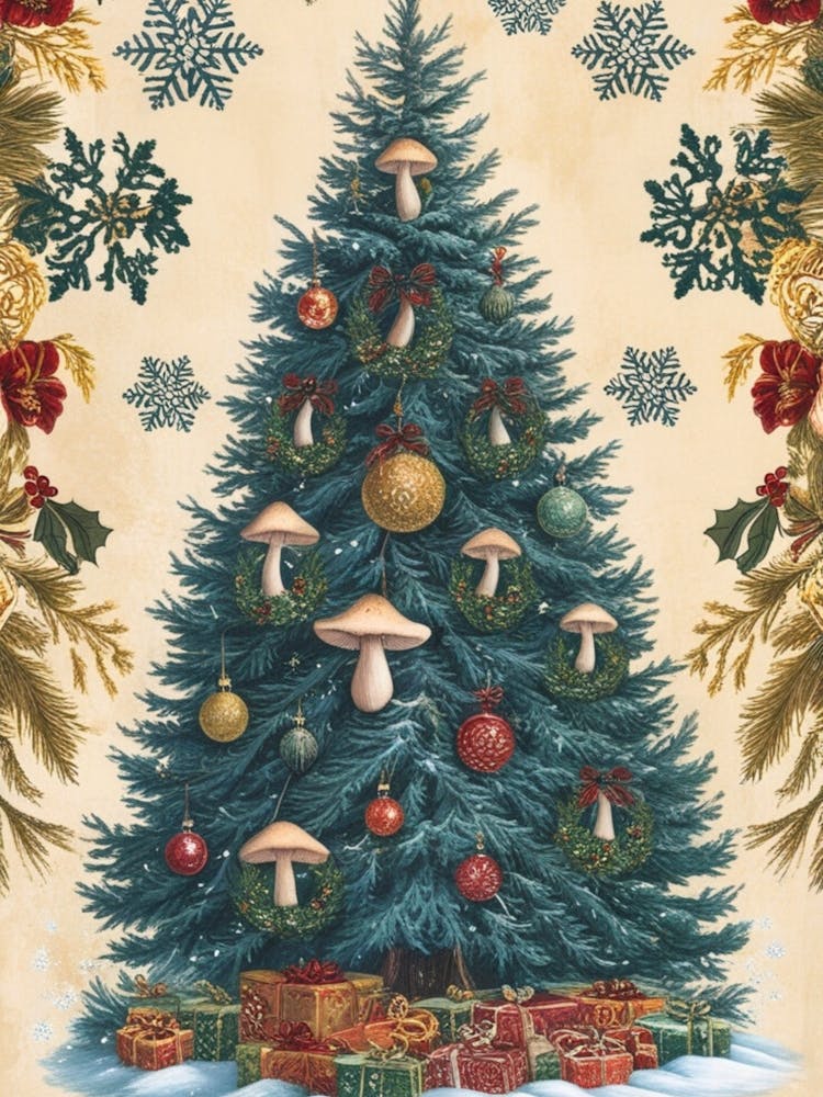 William Morris Christmas Tree 37