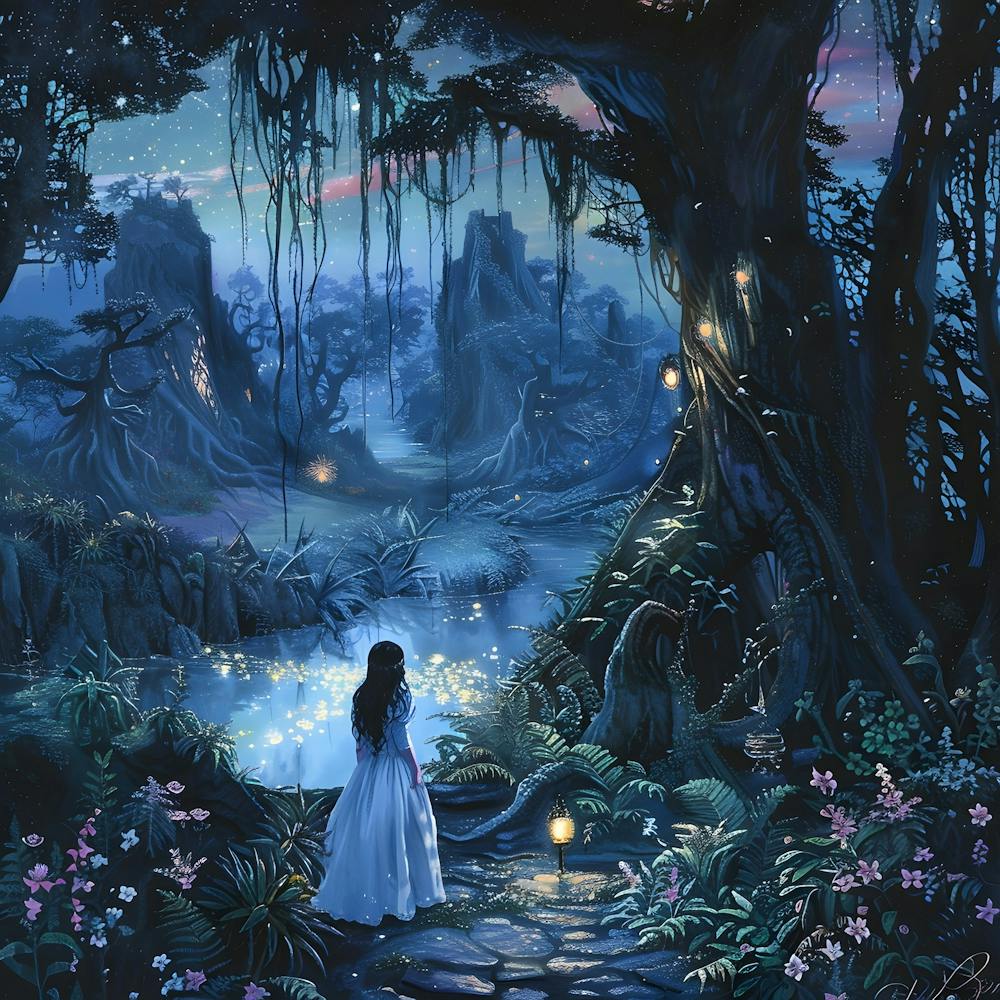 A Mystical Fairy Tale Princess