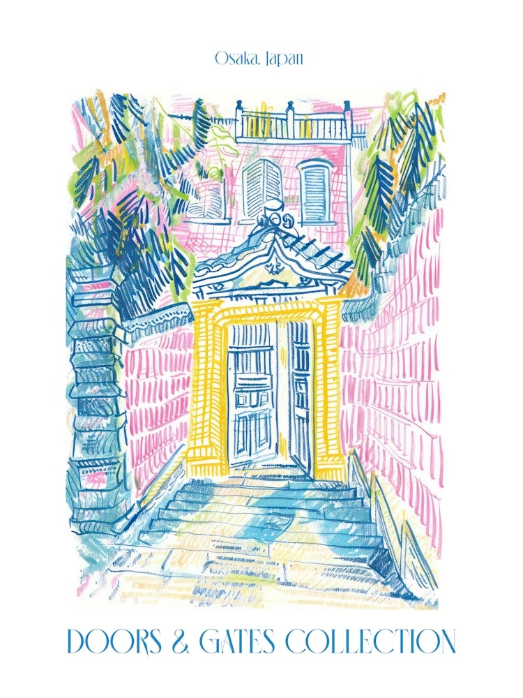 Doors And Gates Collection Osaka, Japan 2