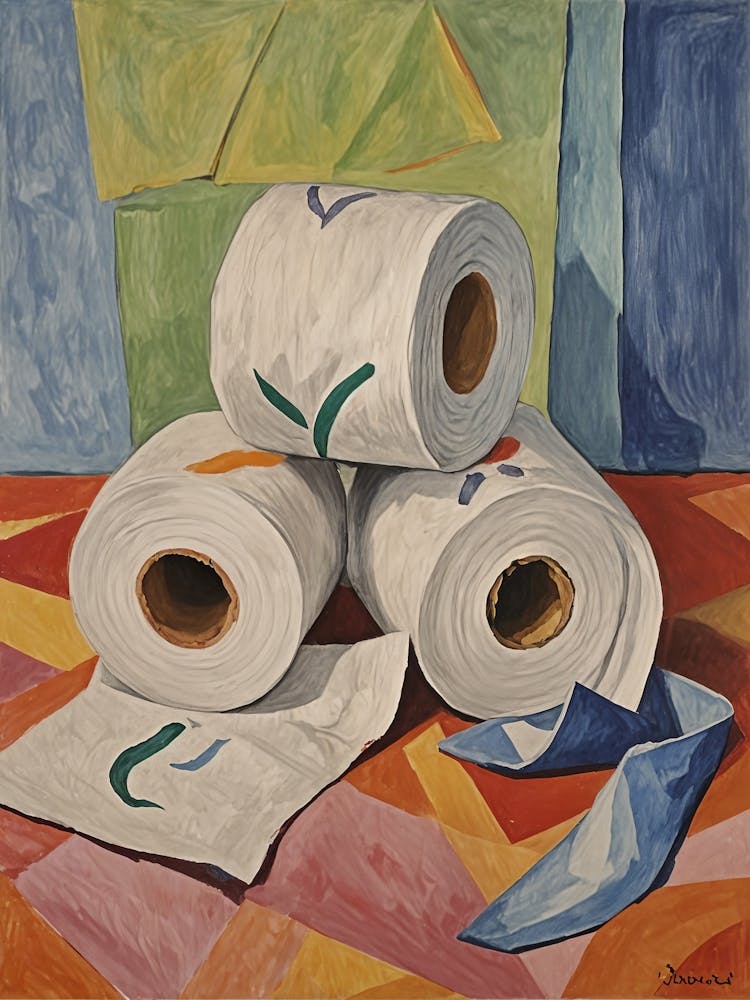 Rolls Of Toilet Paper