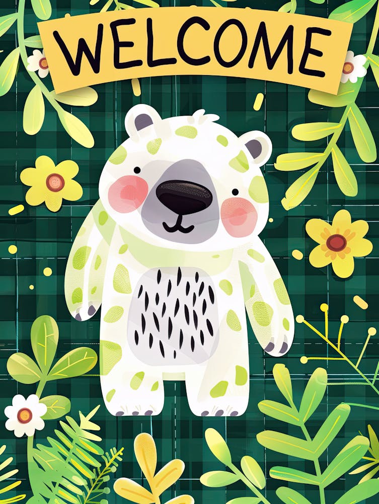 Happy Hearts Welcome Children S Prints & Kids Posters