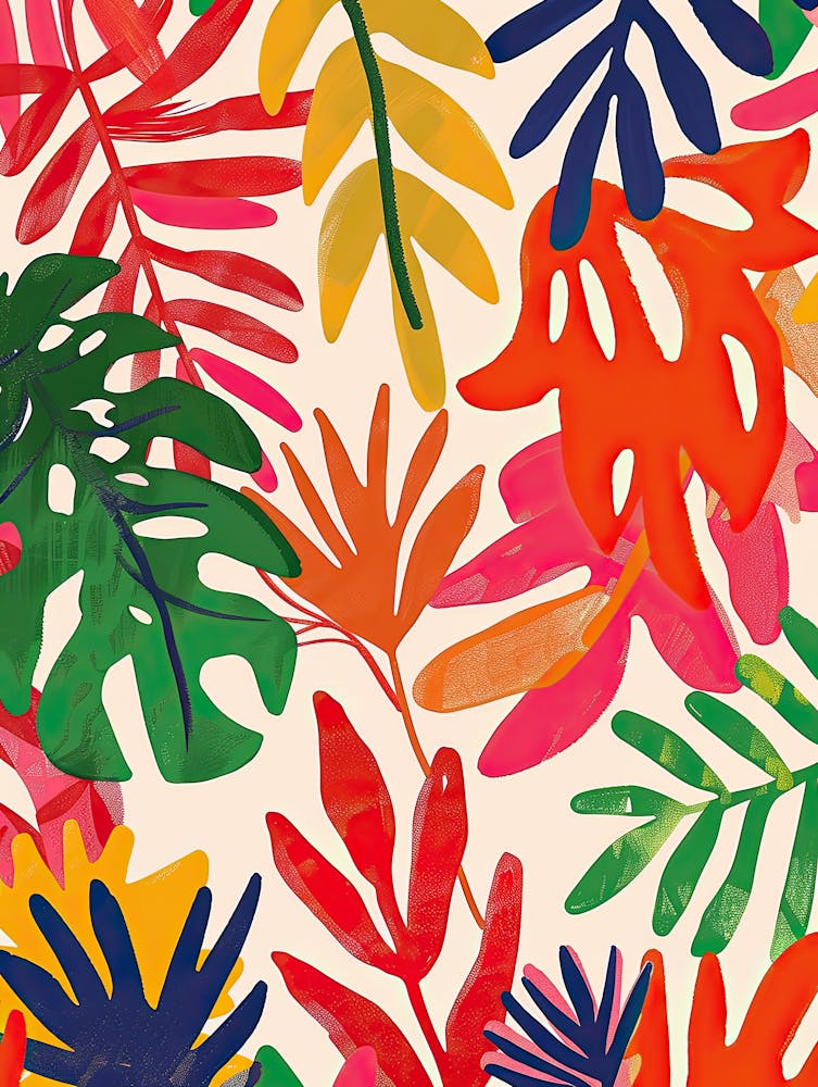Jungle Bloom Matisse Style