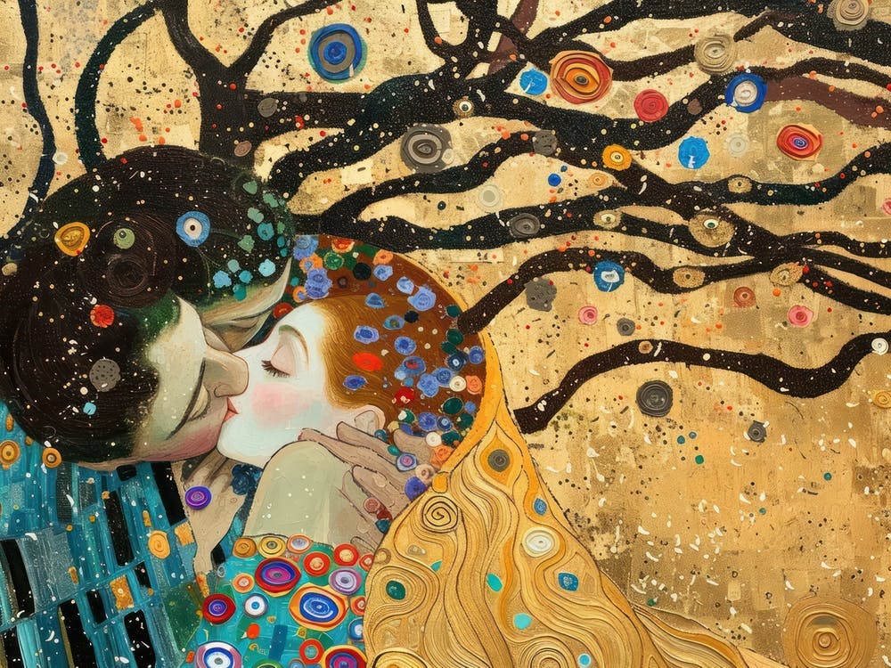 Contemporary Artwork Inspired By Gustav Klimt 3