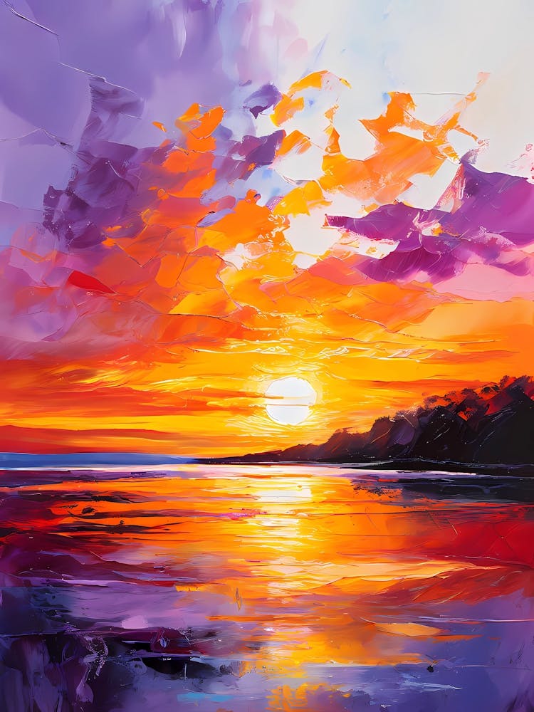 Sun Shining On the sea