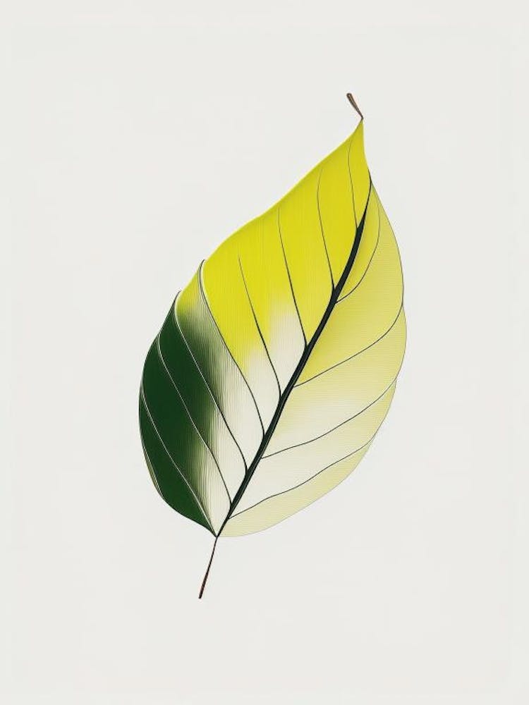 Lemon Leaf Abstract