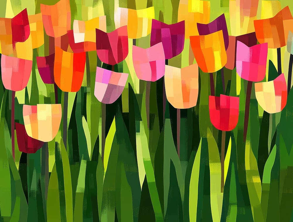 Abstract Tulips 2