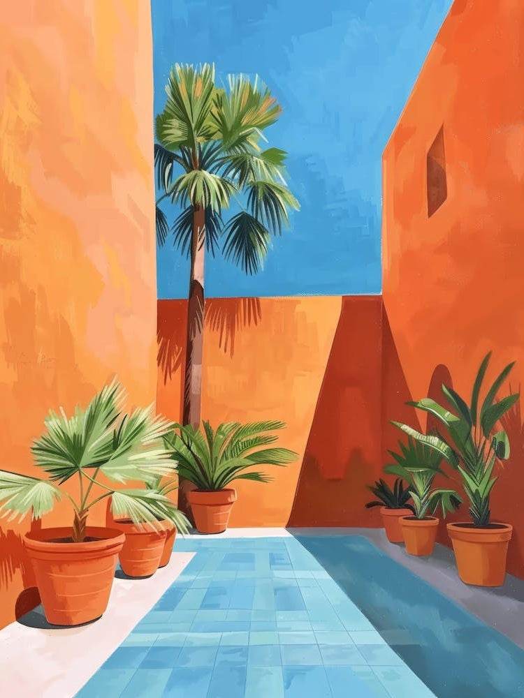 Mediterranean Courtyard 5