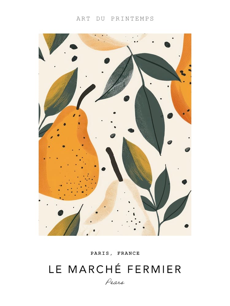Pears Le Marche Fermier Poster 5