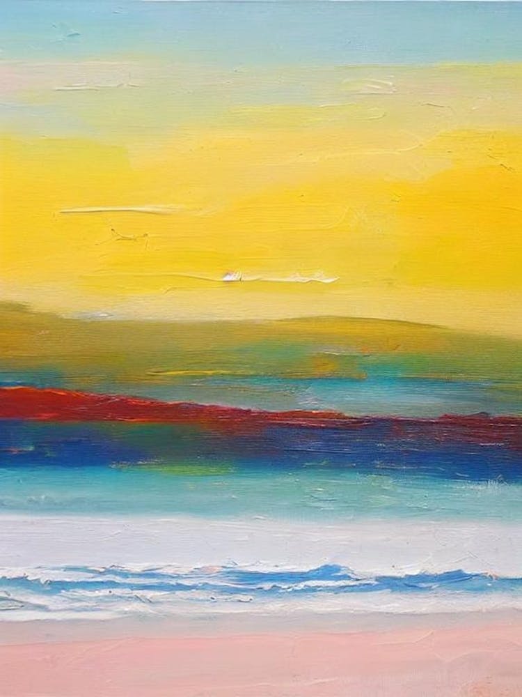 Werri Beach, Australia Bright Abstract