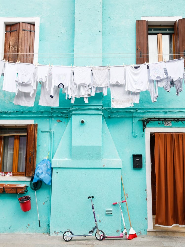 Turquoise Washing Burano