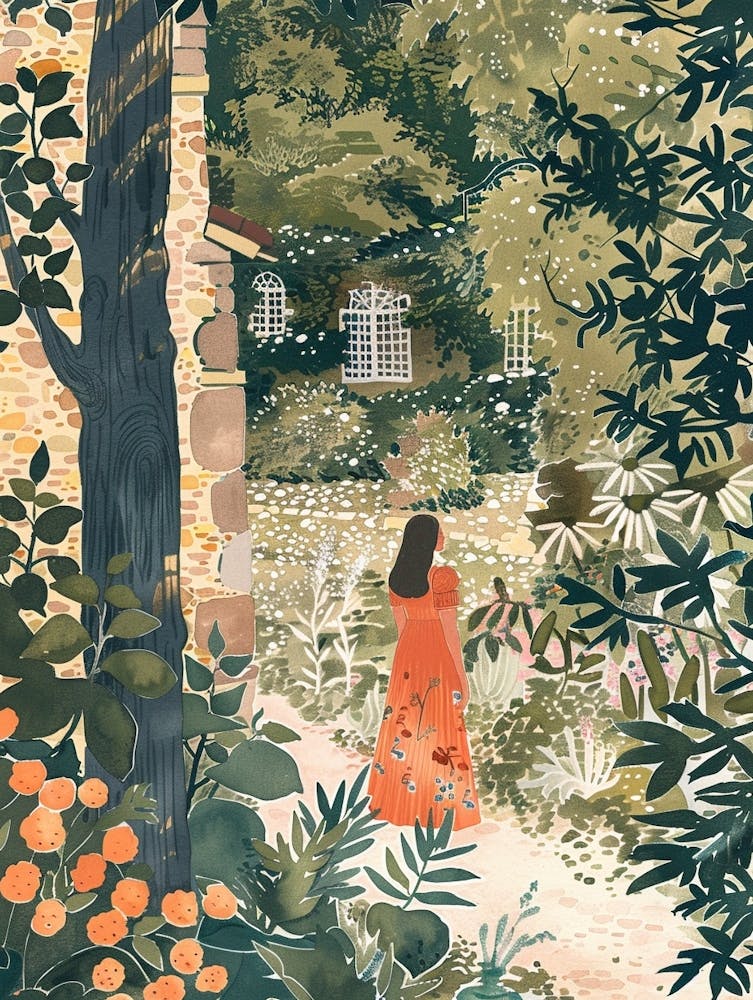 In The Garden Château De Chenonceau Gardens France 2