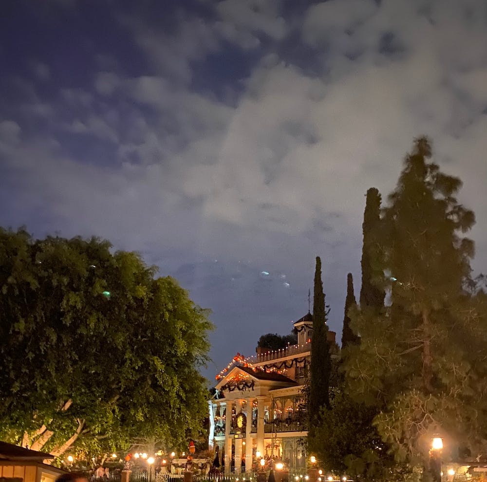 Disneyland At Night