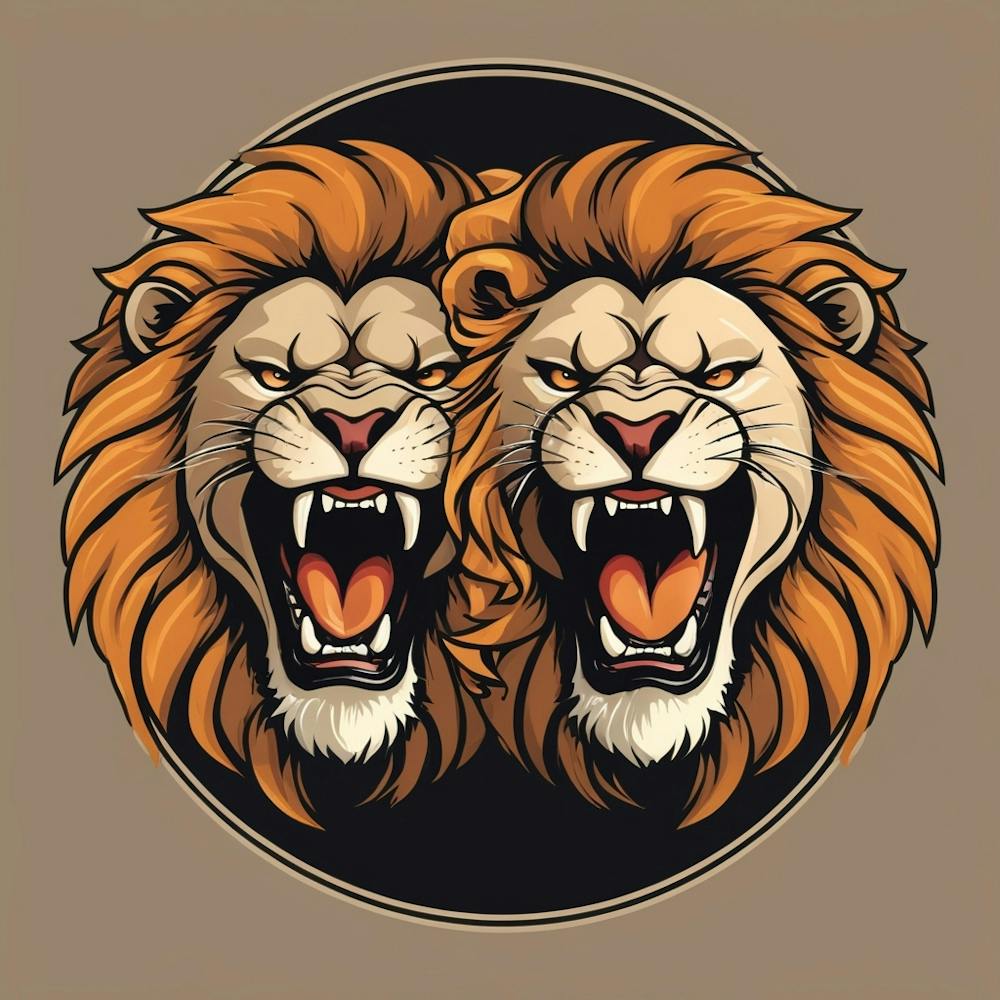 Two Lions