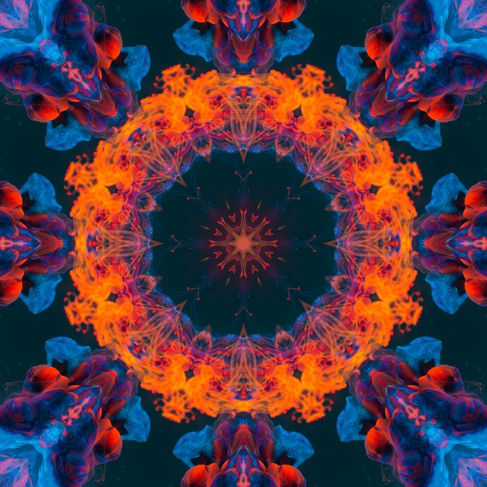 Abstract Psychedelic Mandala