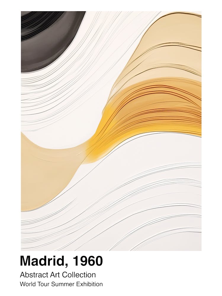 World Tour Exhibition, Abstract Art, Madrid, 1960 5