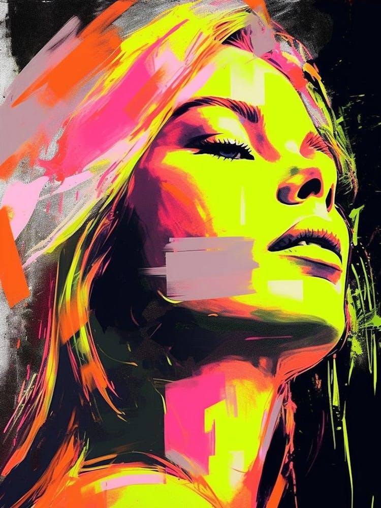 Abstract Of A Woman