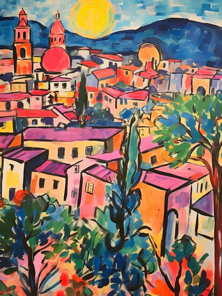 Turin Italy 4 Fauvist Painting