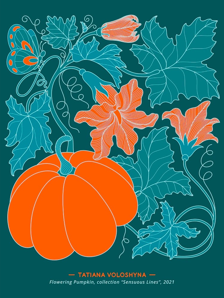 Flowering Pumpkin
