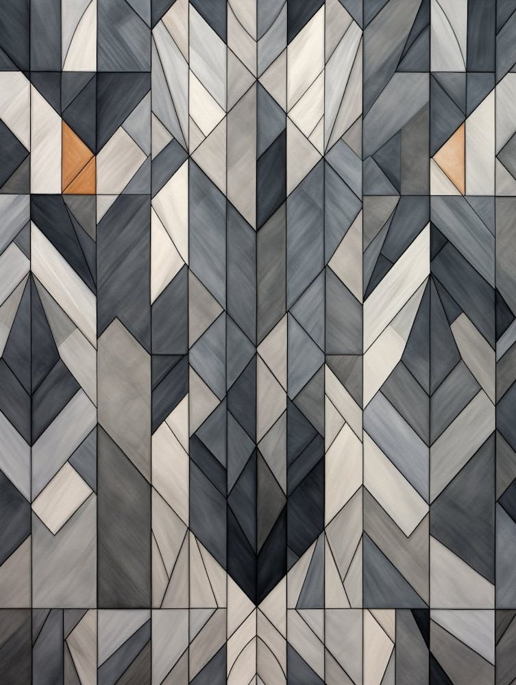 Technology Abstract Geometric Pattern 9