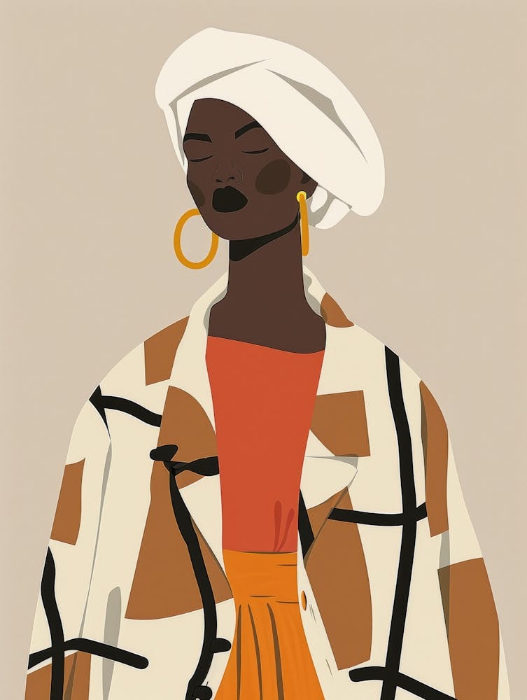 African Fashion Illustration 1