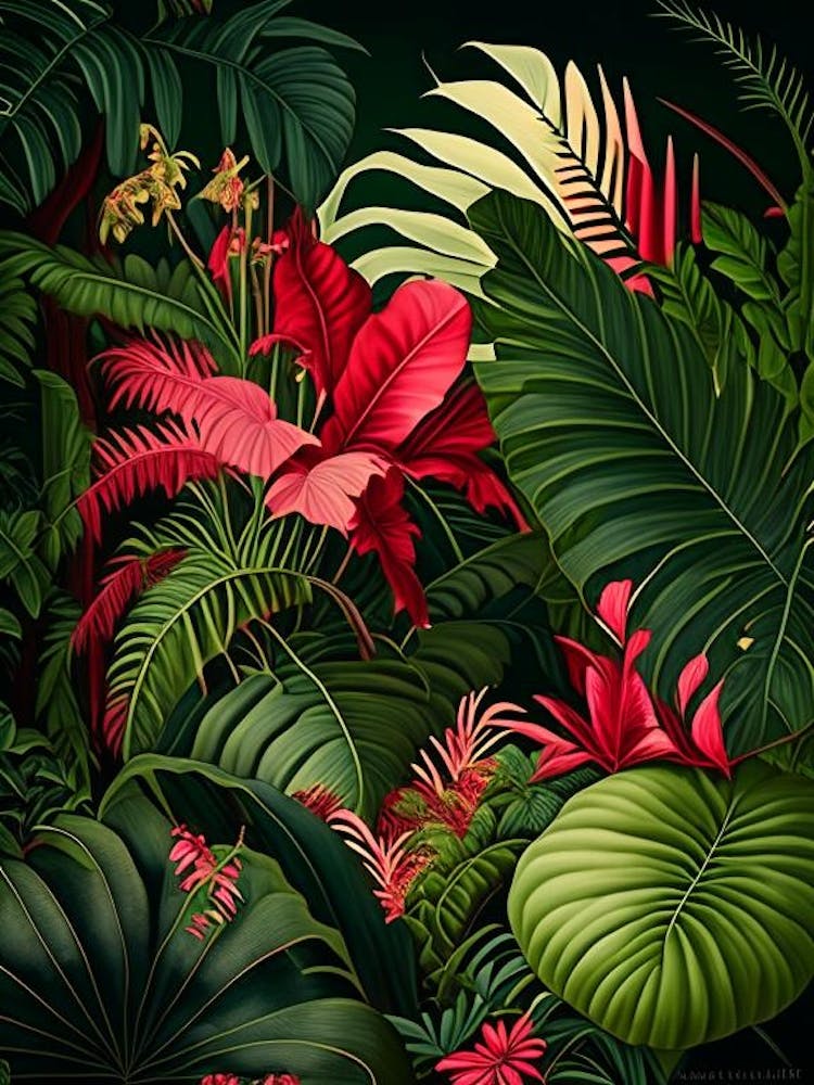 Tropical Paradise 1 Botanicals