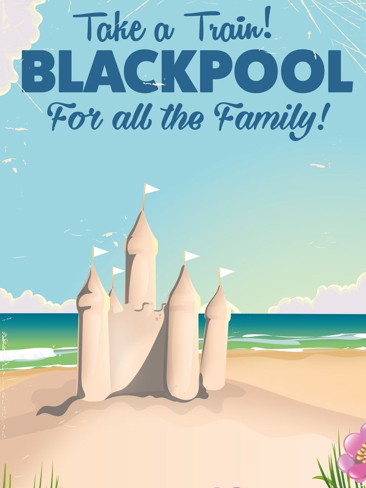 Prenez Un Train Blackpool Pour Toute La Famille