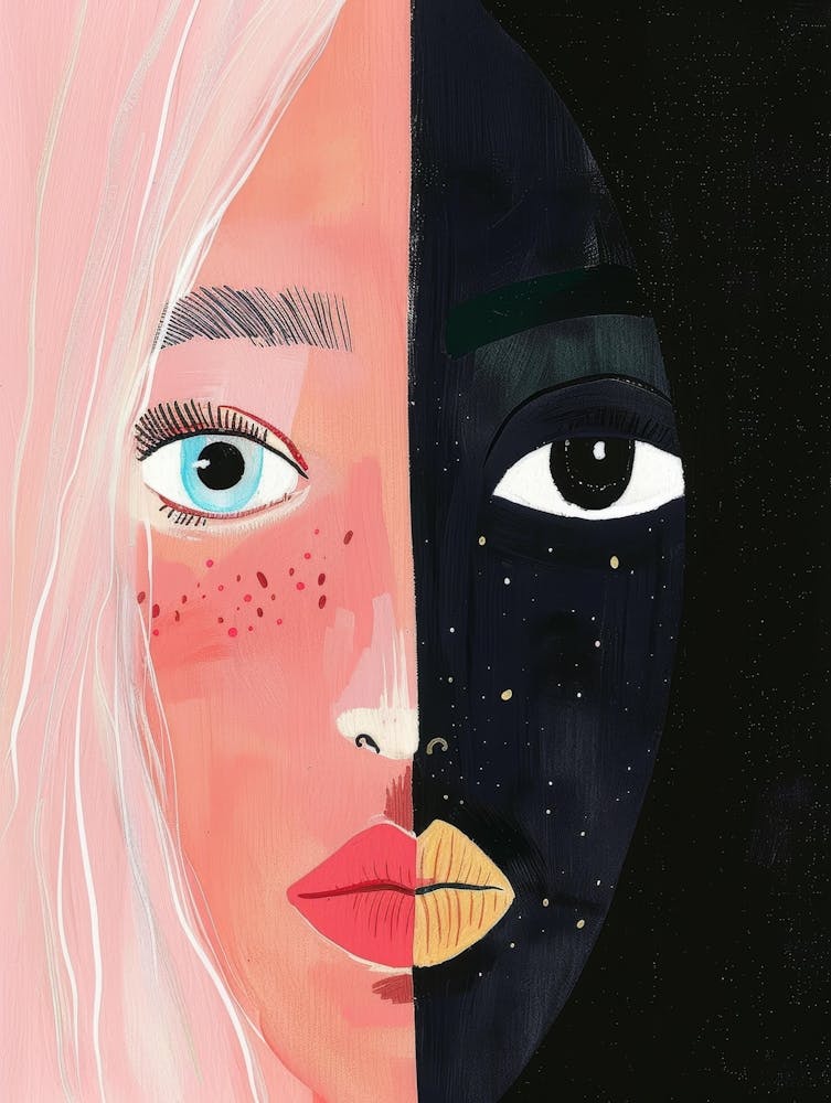 Black And White Painting 14