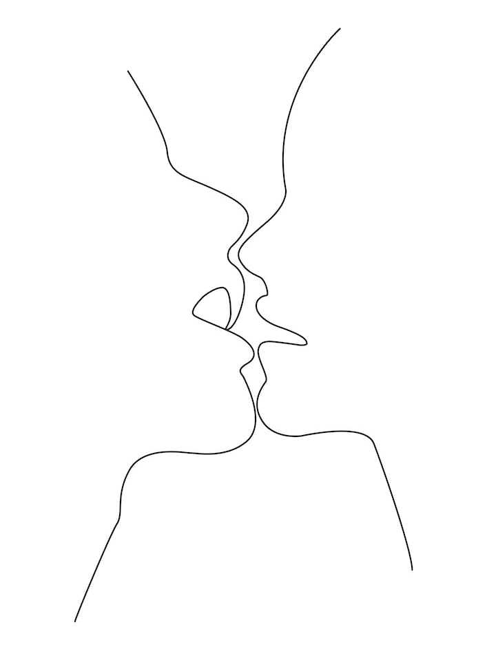 Couple Kiss
