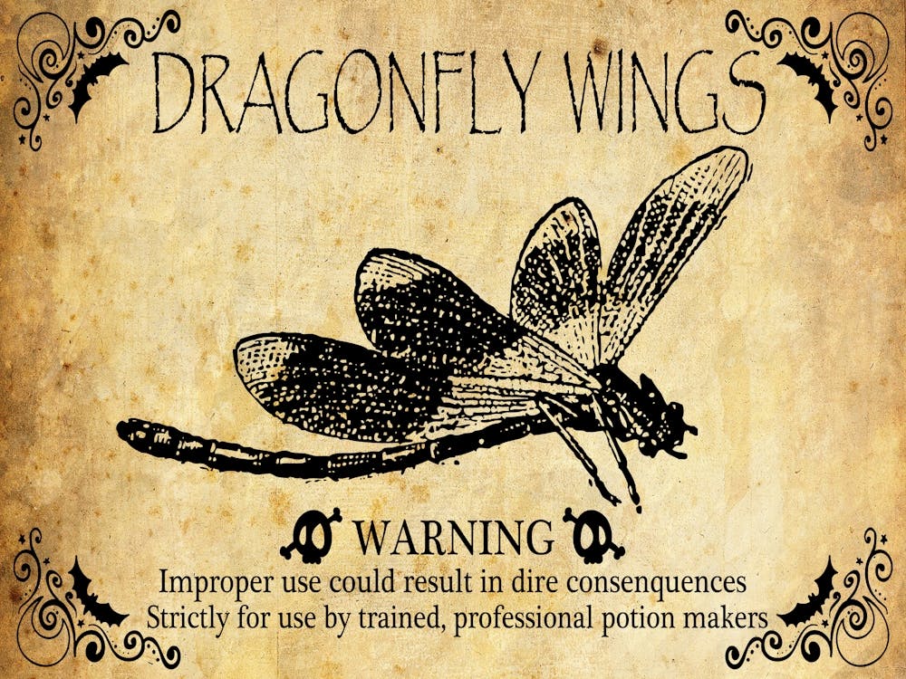 Dragonfly Wings, Halloween Poster