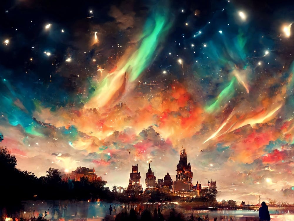 Russian Night Sky