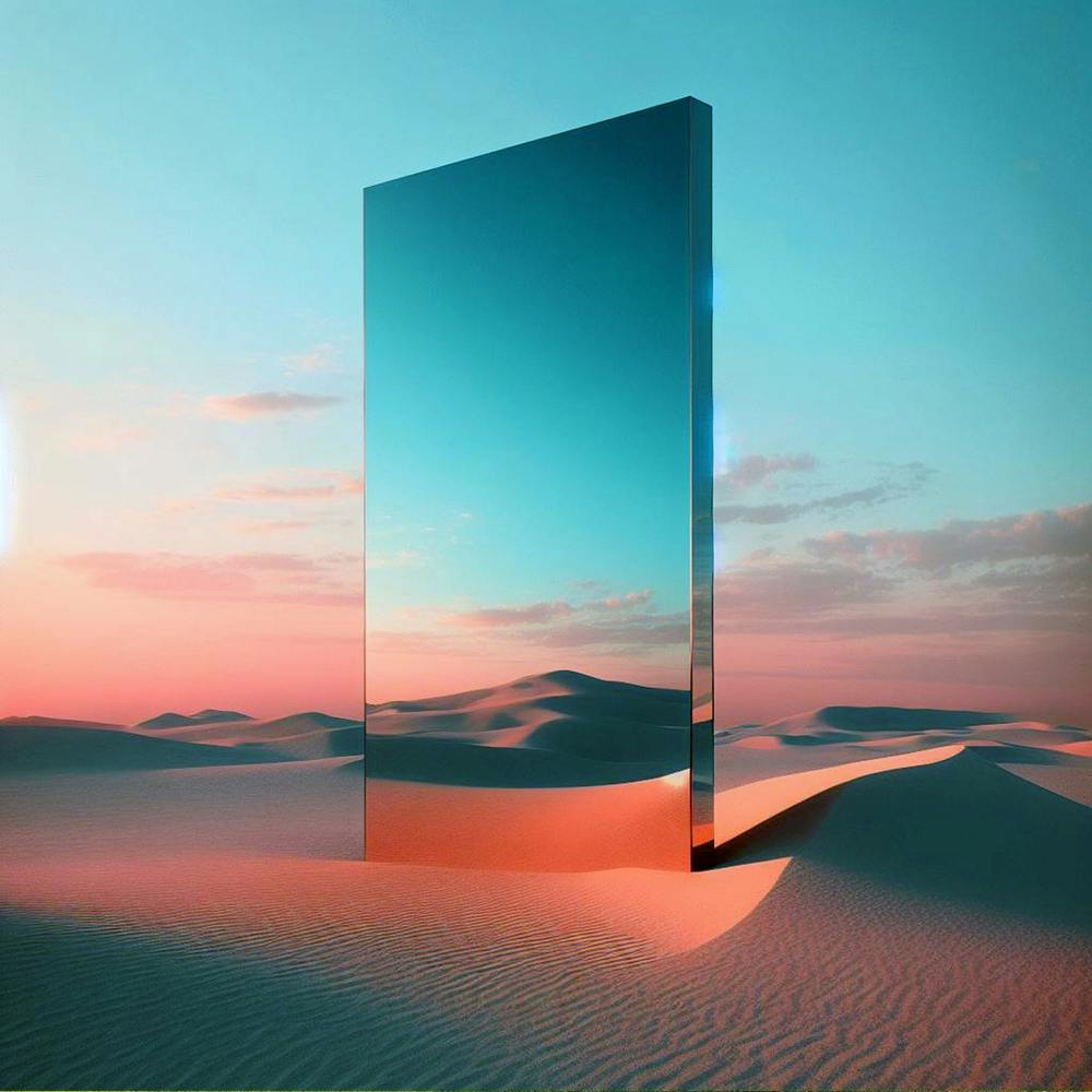 Mirror In The Desert