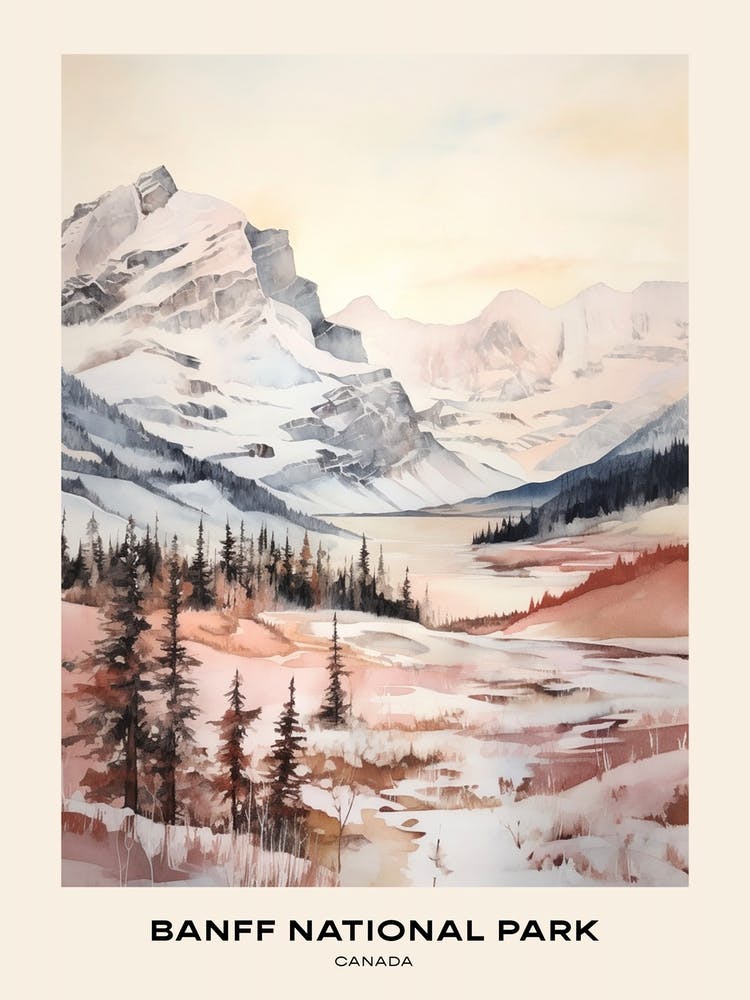 Banff National Park Canada 5 Poster