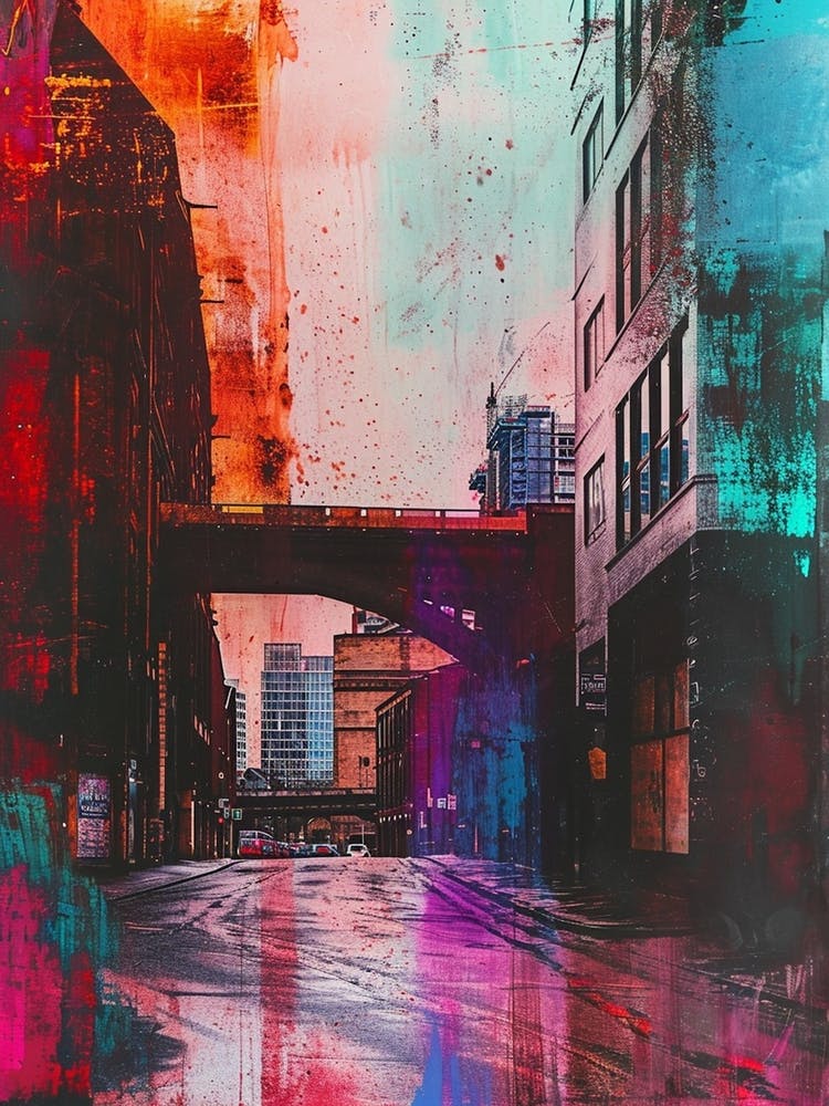 Manchester Retro Photo Inspired