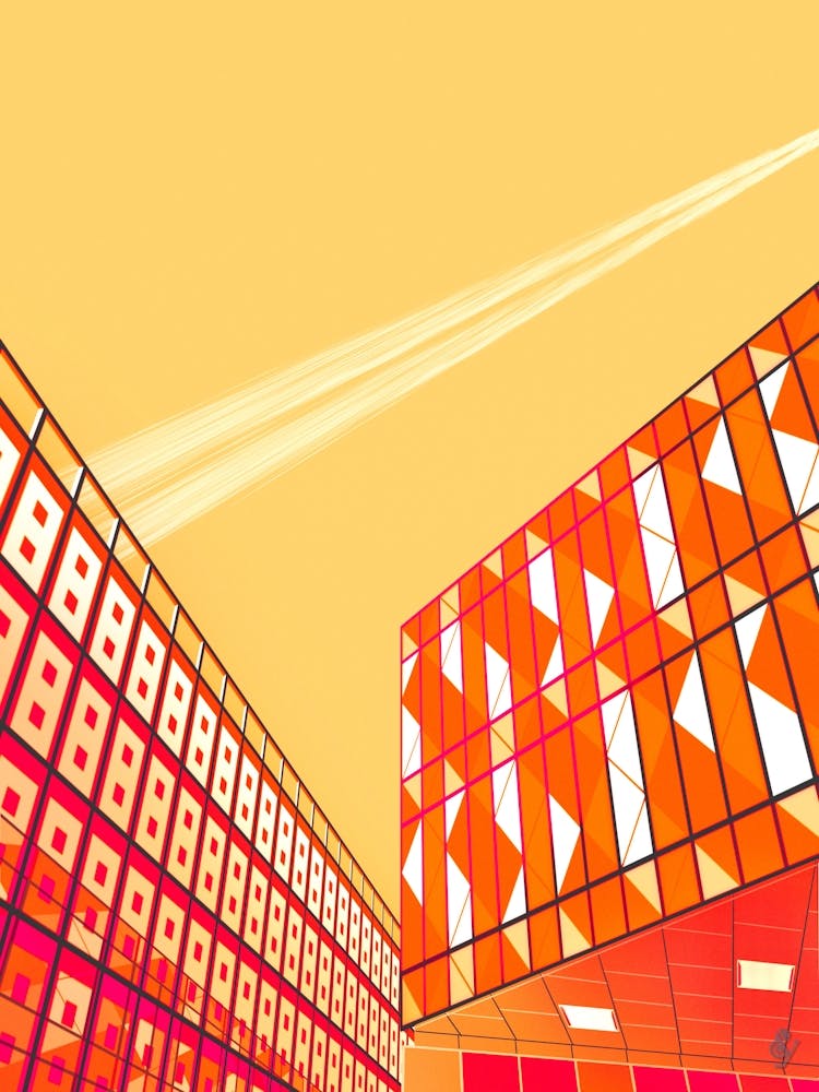 Abstract City Skyline