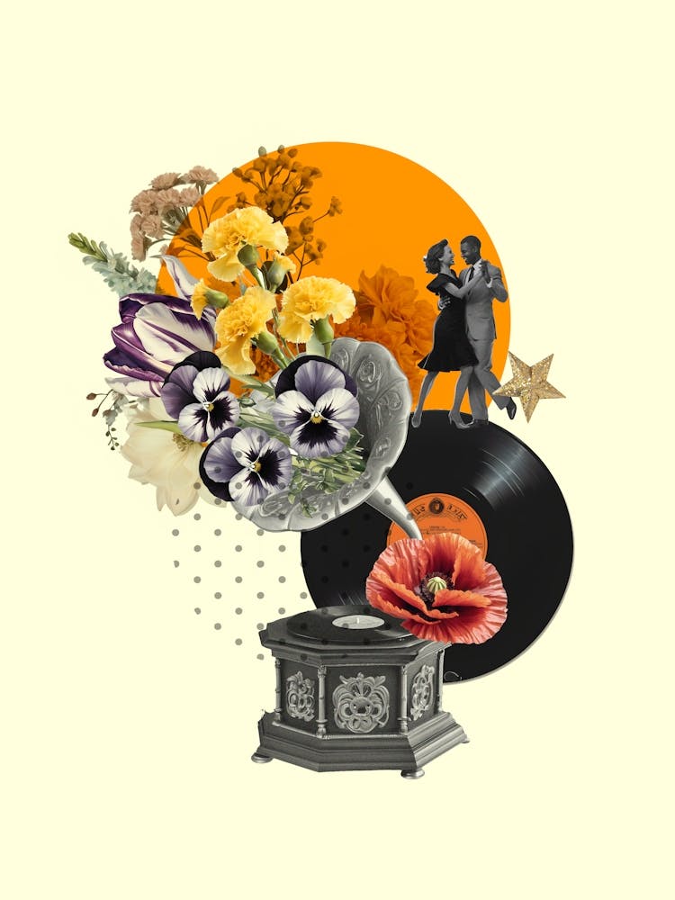Flowers On A Record