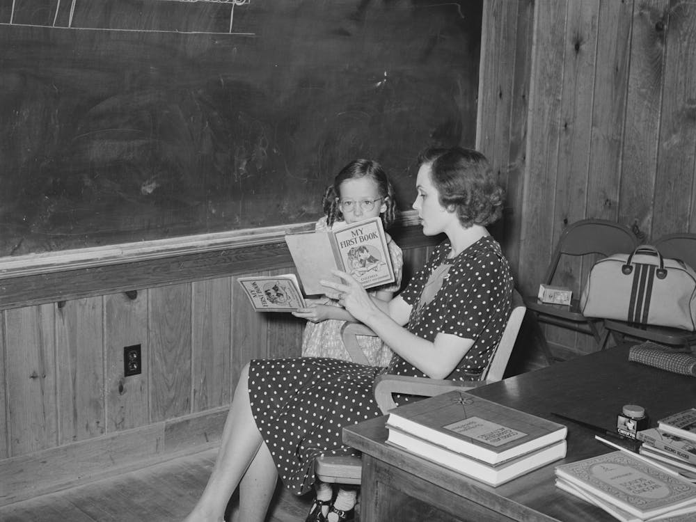 Schoolteacher At Lake Dick Project School, Arkansas By Russell Lee