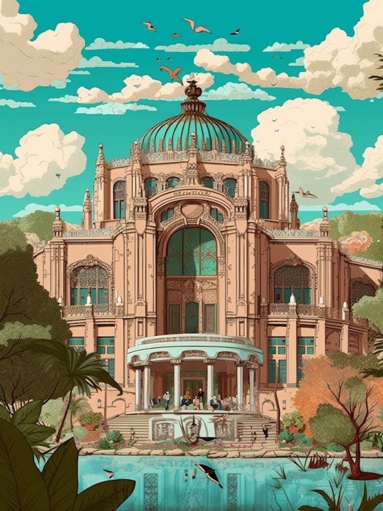 Palace Of Fine Arts Mexico City