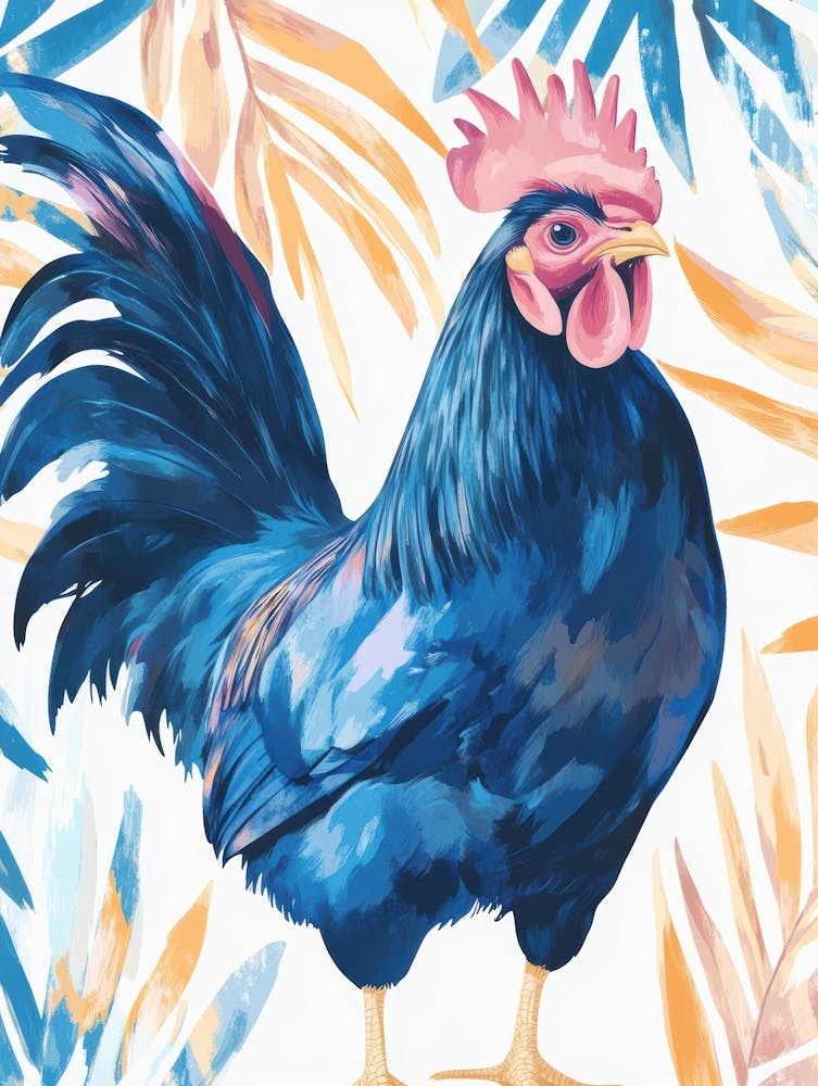 Blue Rooster 1