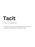 Tacit Definition Meaning