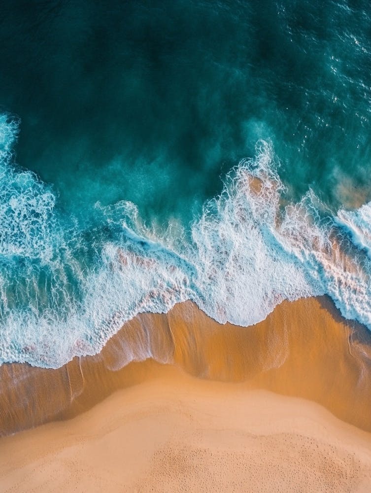Aerial View Of A Beach 145