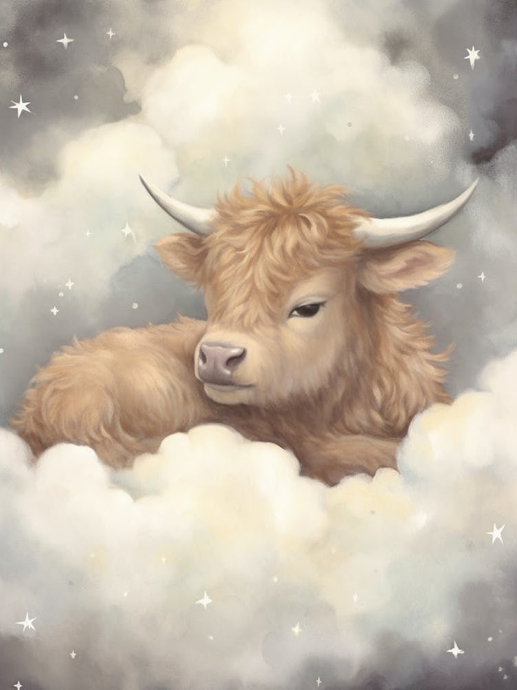 Sleeping Baby Bison 2