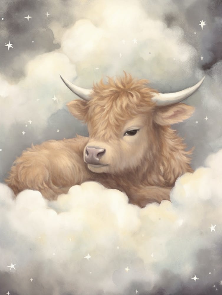 Sleeping Baby Bison 2