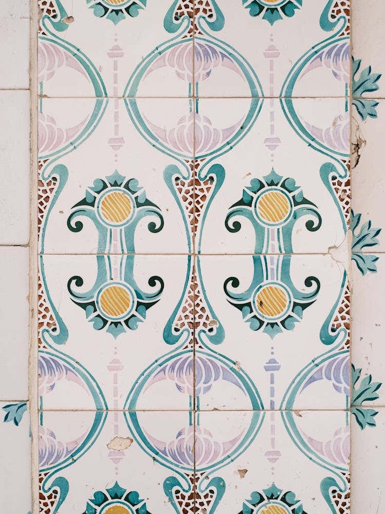 Pattern Tile Mural // Valencia, Spain, Travel Photography