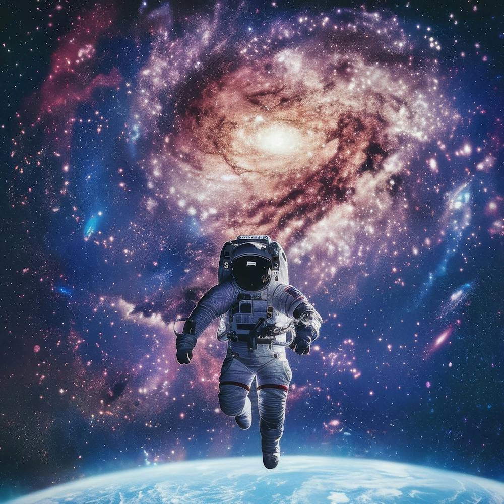 Astronaut In Space 7