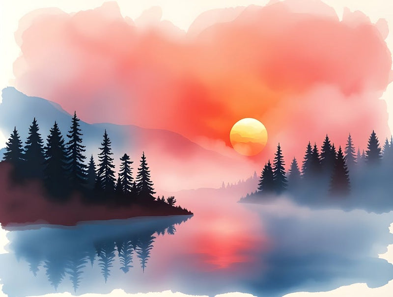 Watercolor Landscape 2