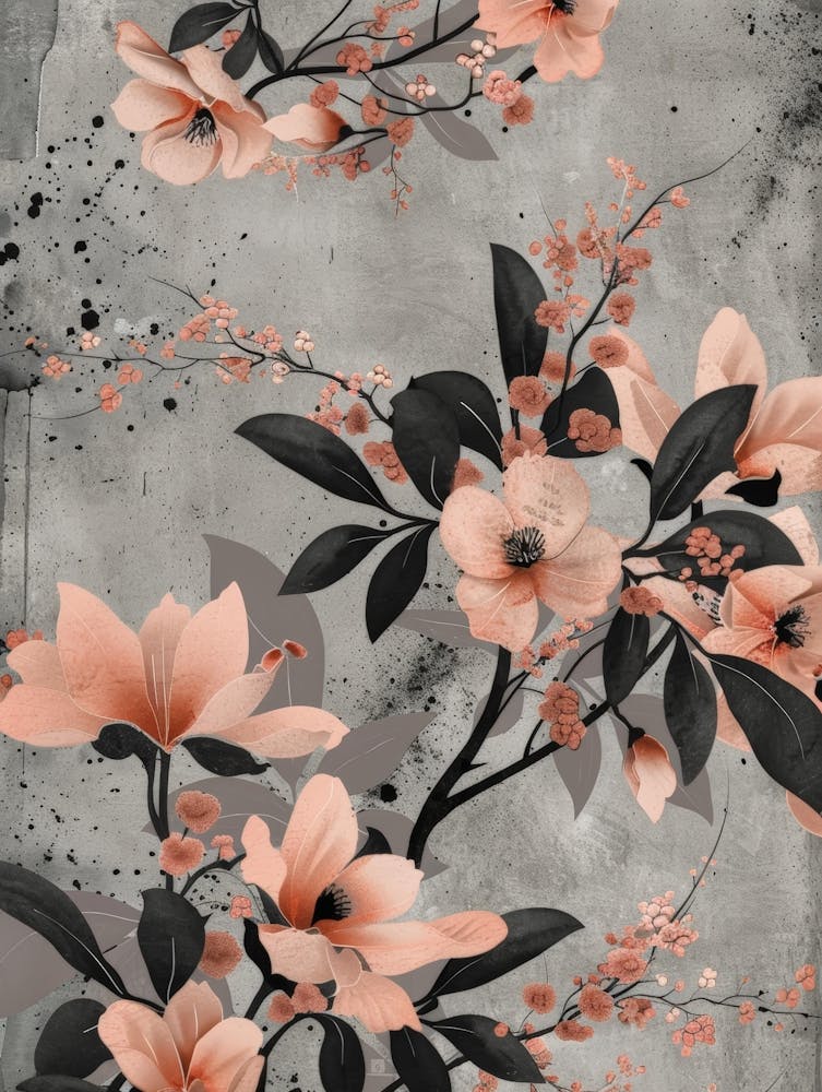 Asian Flowers 1