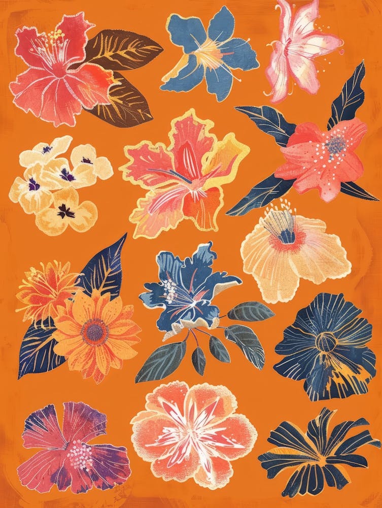 Hibiscus Flowers 1