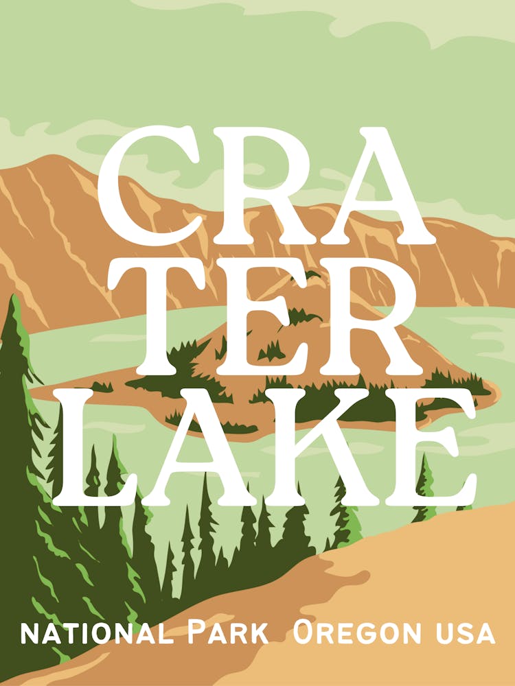 Crater Lake National Park | Utah Desert Travel Landscape Scenery