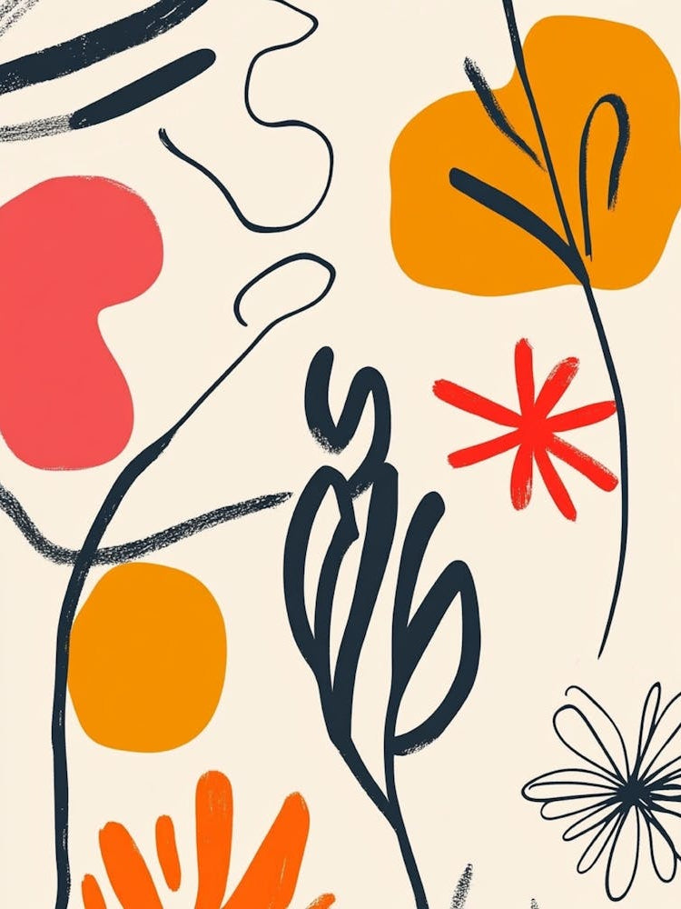 Abstract Floral Pattern 10