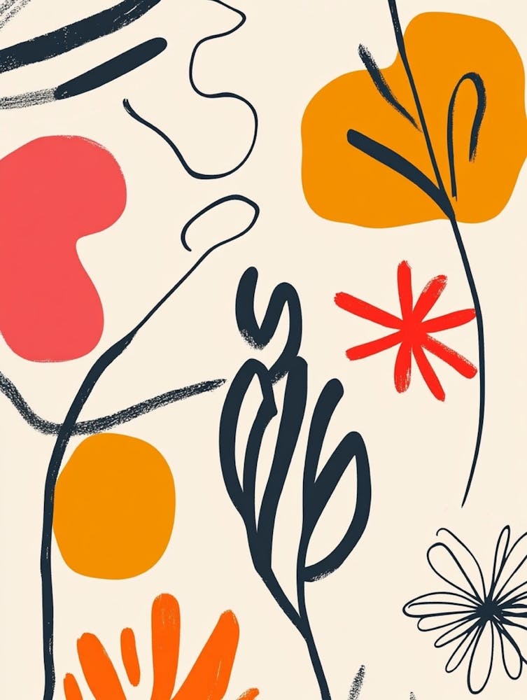 Abstract Floral Pattern 10